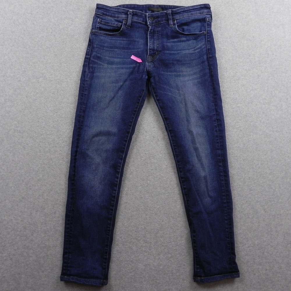 Uniqlo Jeans Mens 31x27 Ultra Stretch Tapered Skinny 5-Pocket Flex Denim Blue
